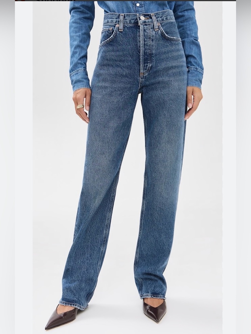 Agolde Kelly Jeans High Rise Relaxed Fit